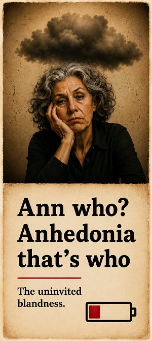 Ann Who? Anhedonia, That’s Who